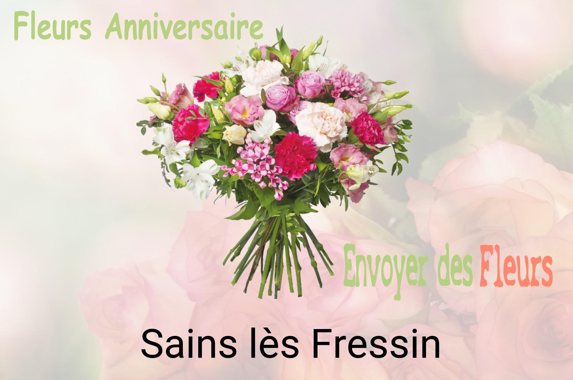 Bouquet de fleurs d’anniversaire livré à Sains-lès-Fressin