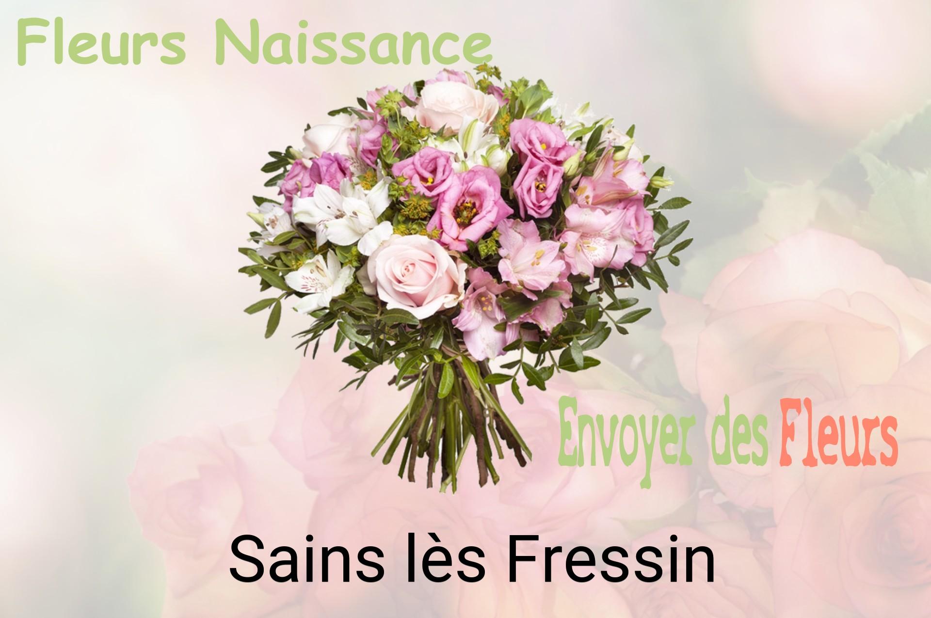 Bouquet de fleurs de naissance livré à Sains-lès-Fressin