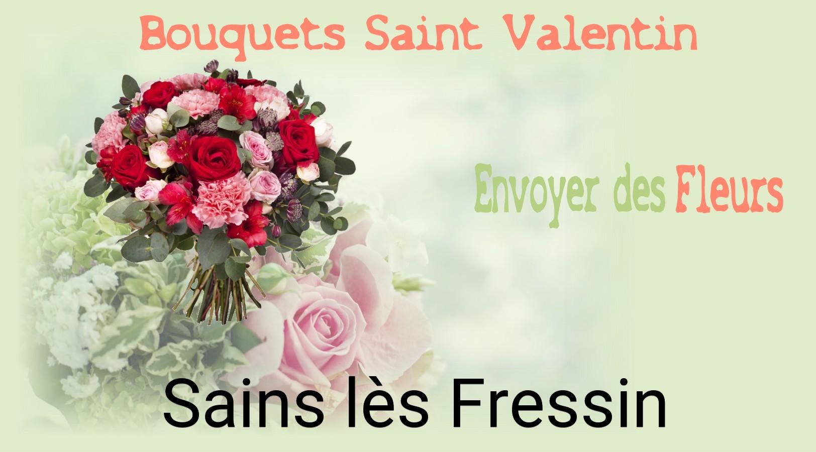 Roses de Saint-Valentin livrées à Sains-lès-Fressin